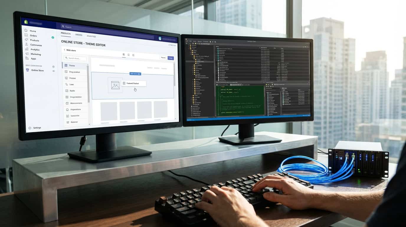 Shopify vs Custom WordPress: Choosing Between Operational Simplicity And Architectural Ownership Total Cost Of Ownership And Scalability