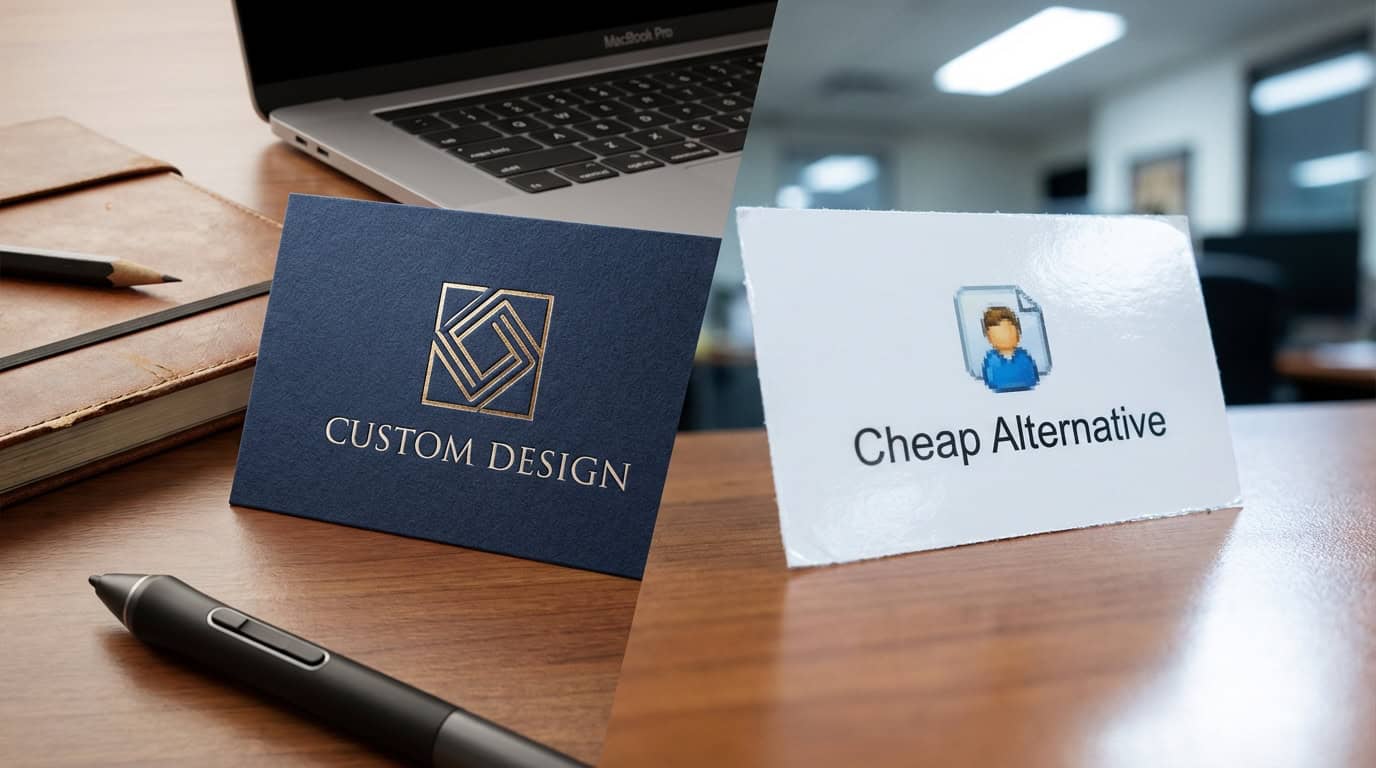 Comparing Custom Design Value Versus Cheap Alternatives