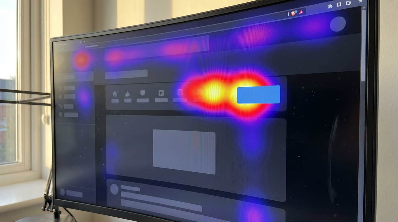 Qualitative User Behavior And Heatmap Evidence