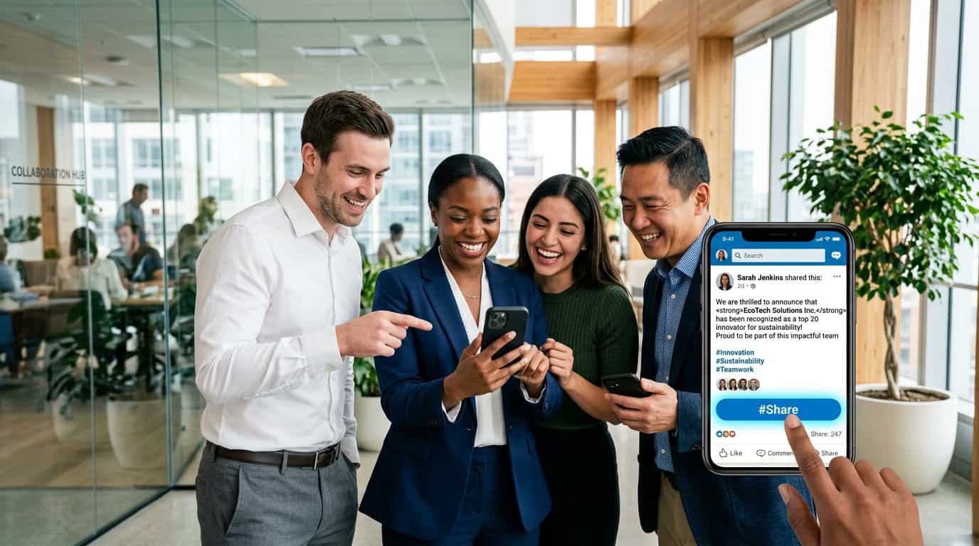 Amplifying Reach Via LinkedIn Employee Advocacy Programs