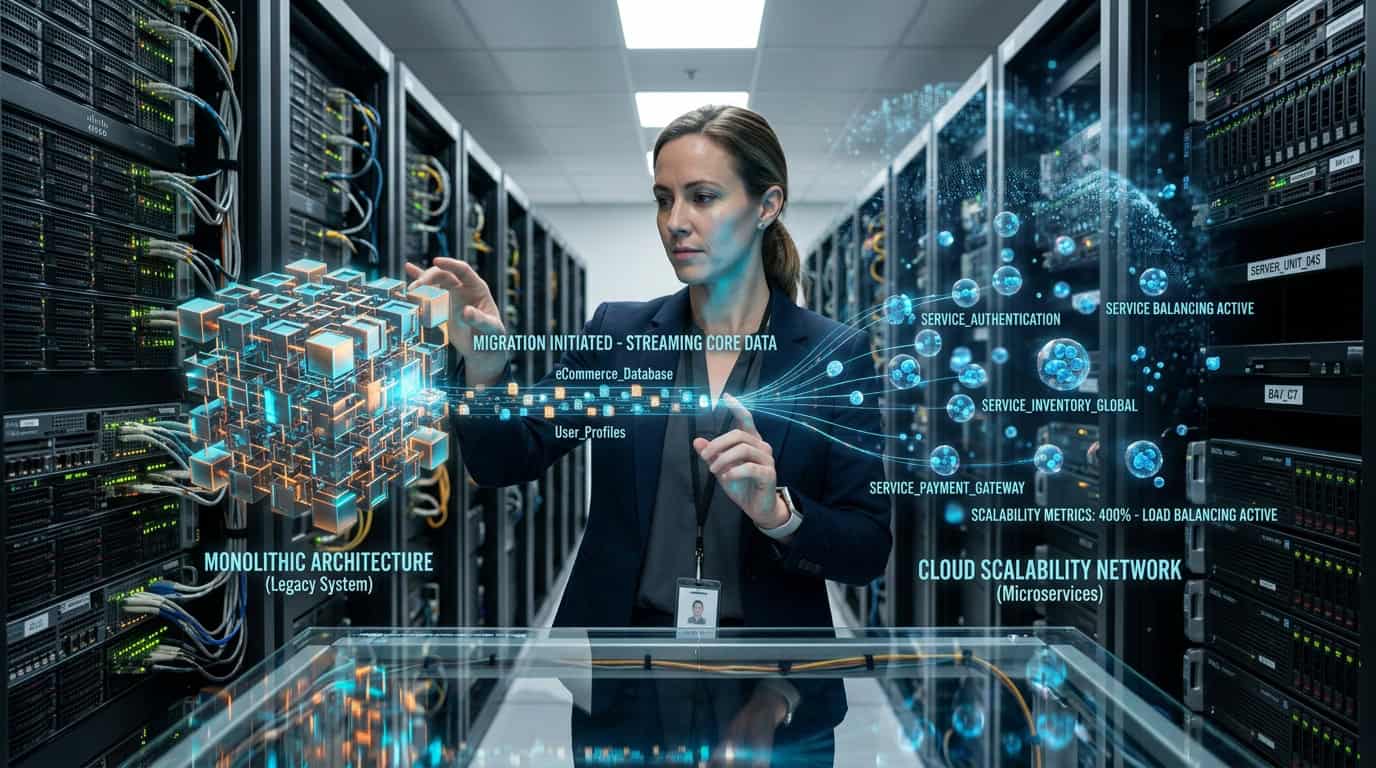 Transitioning From Monolithic Architectures To Cloud Scalability