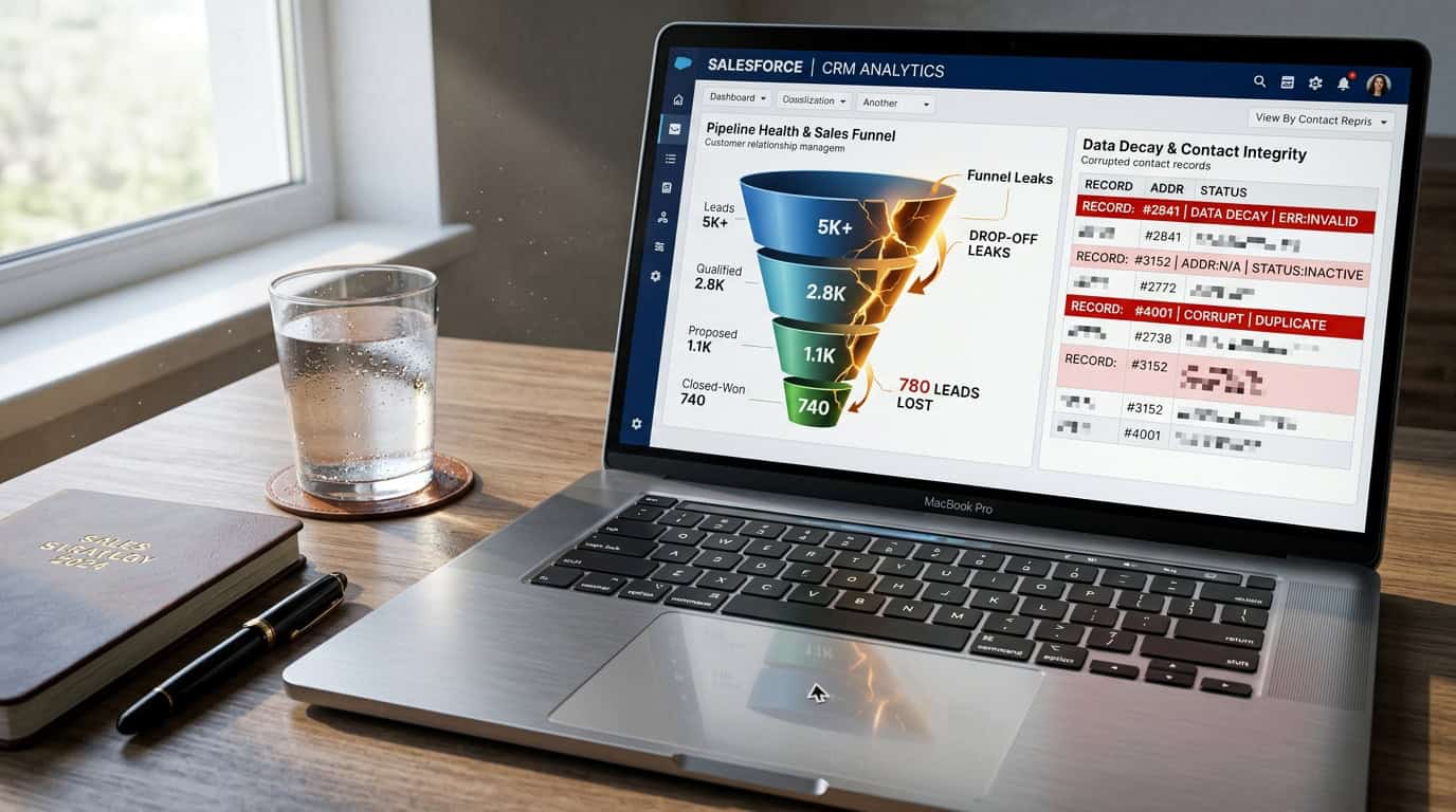Identifying Funnel Leaks And CRM Data Decay
