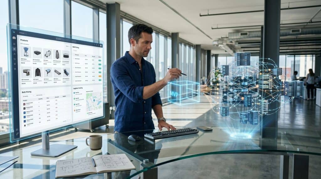 the b2b marketplace development timeline from mvp 1779887772042