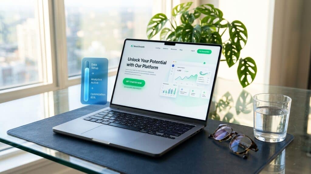 landing page conversion benchmarks for 2026 strate 1781270184316