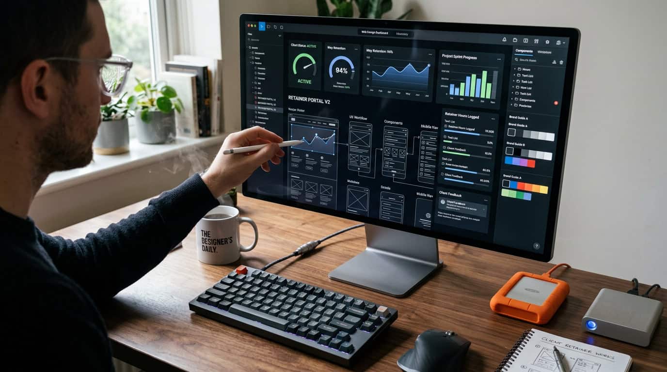 why web design retainers outperform project based 1780492563959